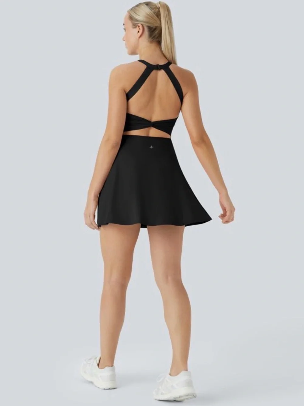 SoftlyZero™ Airy Backless Twisted InstantCool Dance Active Dress-Easy Peez...